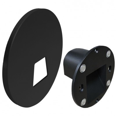 Φωτιστικό Χωνευτό Στρογγυλό LED 3W 230V CCT 38° Αλουμινίου IP65 Μαύρο 3-938 